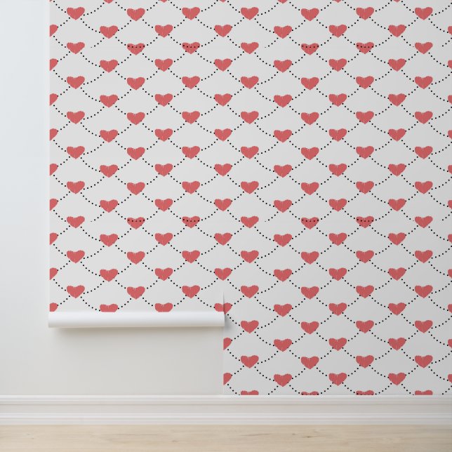 Valentine Hearts Tapete (Anwendung)