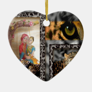 Valentine Hero Keramikornament