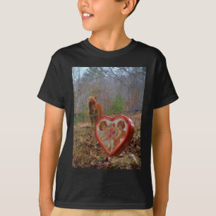 Valentine Herz Miniatur T-Shirt
