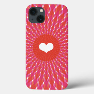 Valentine-Herz-Pop iPhone 13 Hülle