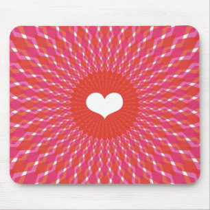 Valentine-Herz-Pop Mousepad