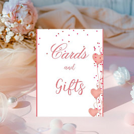 Valentine Herzklopfschild Brautparty Sockelschild