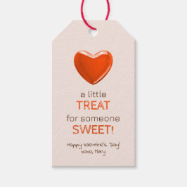 Valentine Herzwürzchen Kleine süße Leckerei Geschenkanhänger