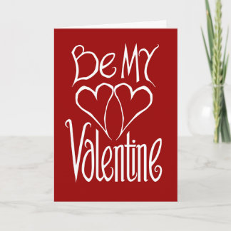 Valentine Hörkarte Feiertagskarte