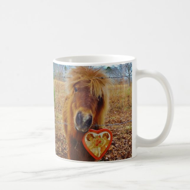 Valentine Horse Ristorante da Valentine Kaffeetasse (Rechts)