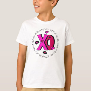 Valentine Hugs und Kisses T-Shirt