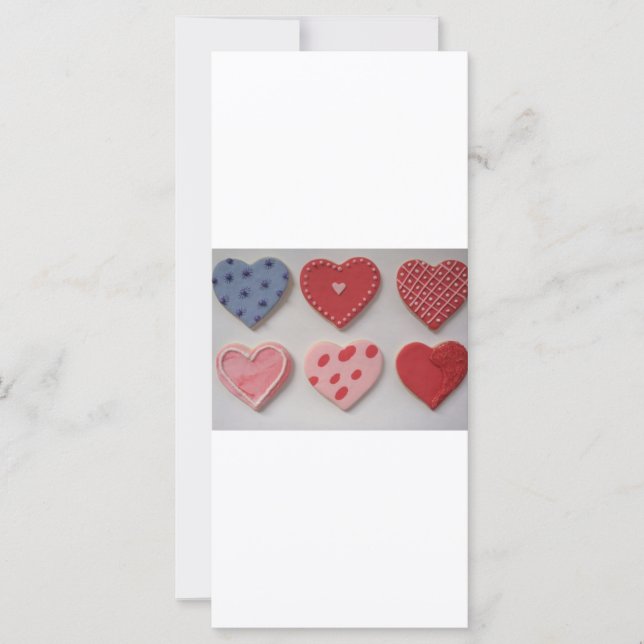 Valentine I Herz Cookies (Vorderseite)