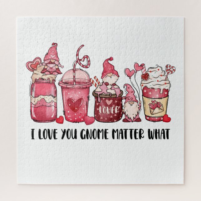 Valentine I Liebe Sie werden wichtig, was Puzzle (Vertikal)