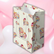 Valentine Ivory Retro Hörmuster