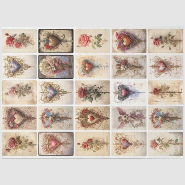 Valentine Jewelry Maker Seidenpapier (Vorderseite)