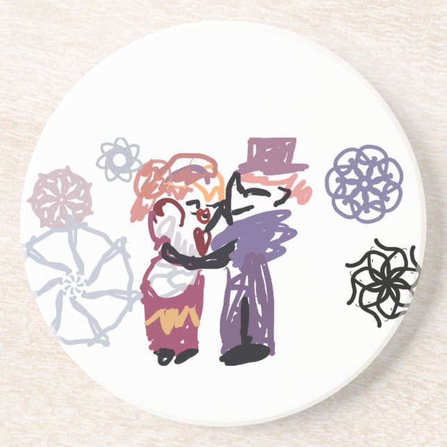 Valentine joy getränkeuntersetzer (Vorne)