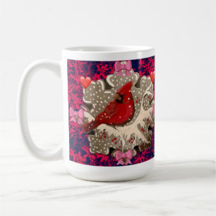 Valentine-Kardinals-Tasse Kaffeetasse