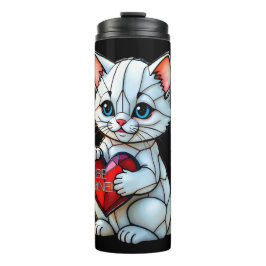 Valentine Kitty Thermosbecher
