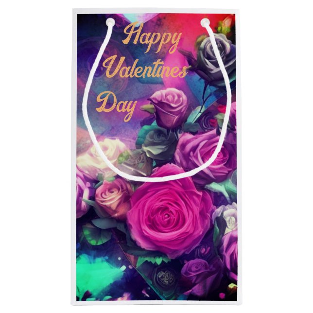 Valentine Kleine Geschenktüte (Rückseite)