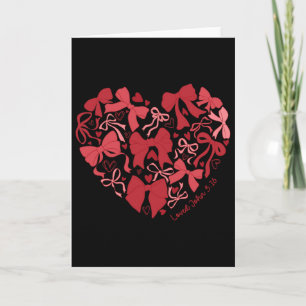 Valentine Kokette Bogen Herz Geliebt John 316 Du A Karte