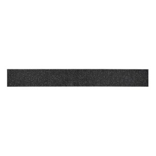 Valentine-Kollektion einfaches schwarzes Glitter Ripsband