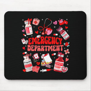 Valentine Krankenpfleger Notaufnahme Er Ed Kranken Mousepad