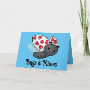 Valentine Ladybug Karte