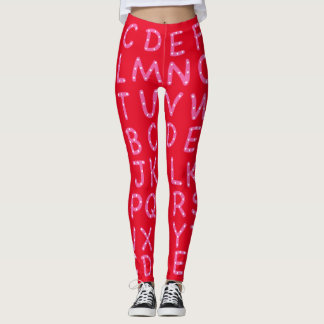 Valentine Leggings für Lehrer