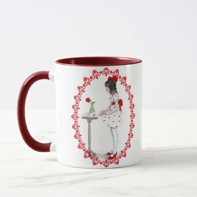 Valentine Letters Tasse (Links)