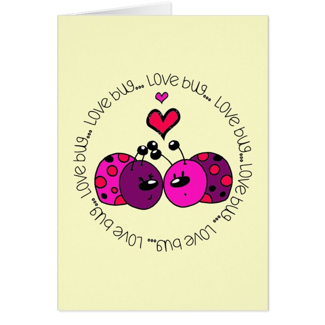 Valentine Liebe Bug (Vorne)