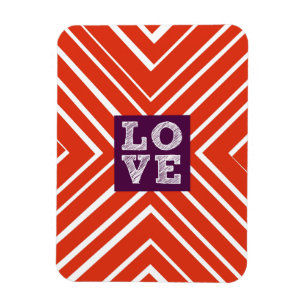 Valentine LIEBE Bullseye Magnet