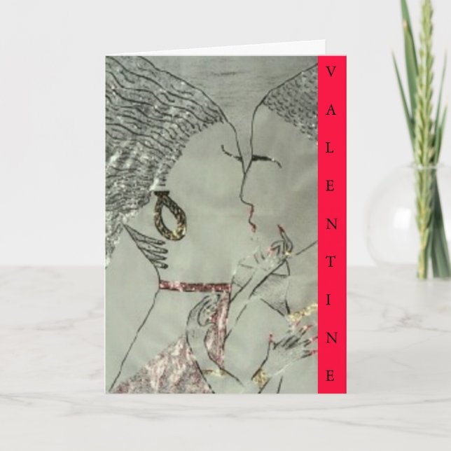 Valentine Liebe Feiertagskarte (Vorderseite)