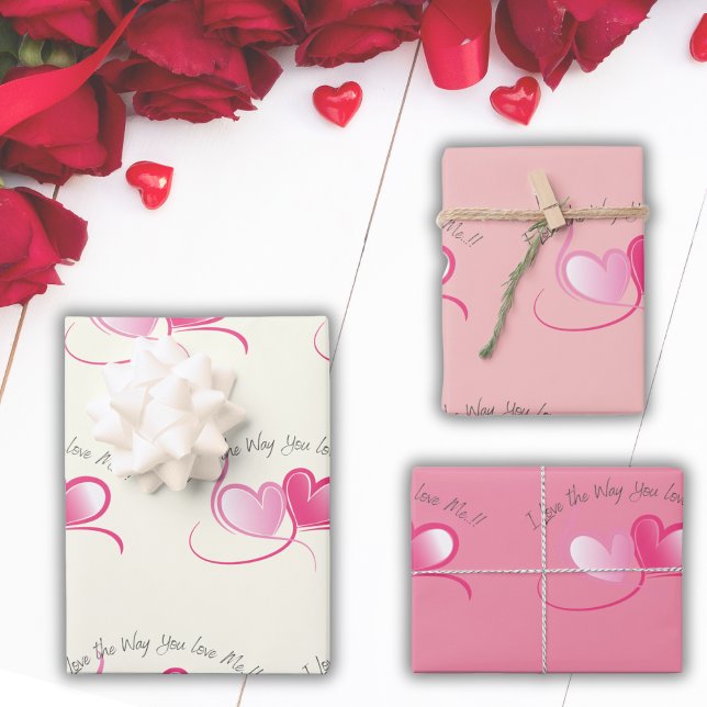 Valentine-Liebe Geschenkpapier Set (Von Creator hochgeladen)