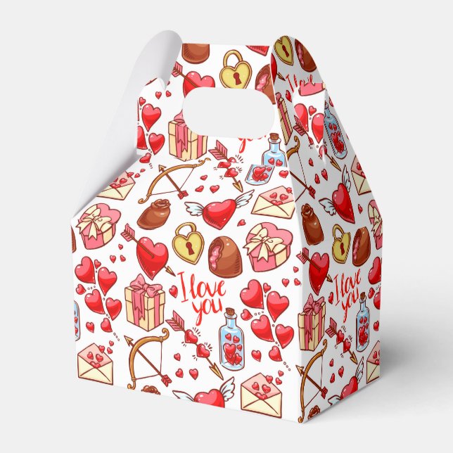 Valentine Liebe Gevor Box Geschenkschachtel (Vorderseite)
