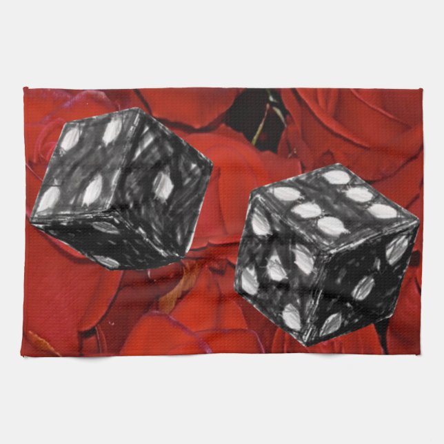 Valentine Liebe Handtuch (Horizontal)