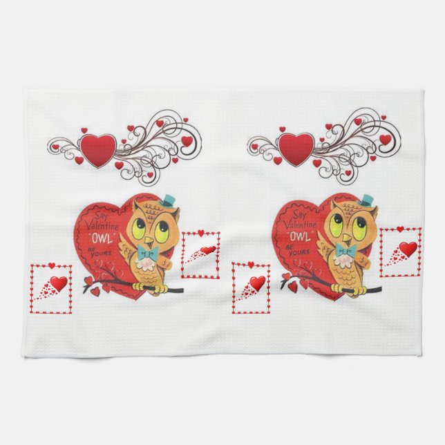 Valentine Liebe Handtuch (Horizontal)