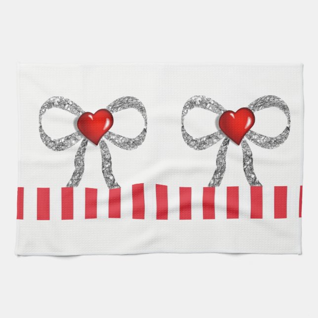 Valentine Liebe Handtuch (Horizontal)