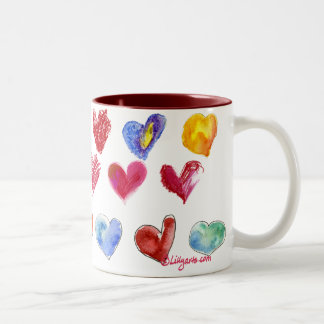 Valentine-Liebe-Herzen-- Tasse 4 von 4