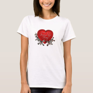 Valentine - Liebe ist ein wackeliges Ding T-Shirt