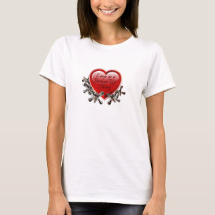 Valentine - Liebe ist ein wackeliges Ding T-Shirt