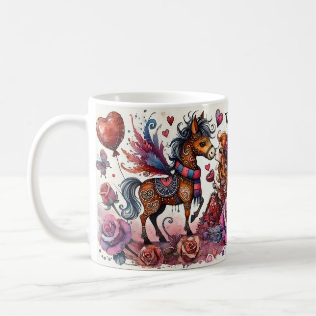 Valentine Liebe Tasse (Links)