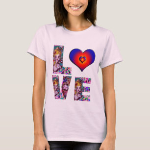 VALENTINE LIEBE VENEZIANISCH MASQUERADE T-Shirt