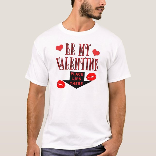 Valentine Lips T-Shirt (Vorderseite)