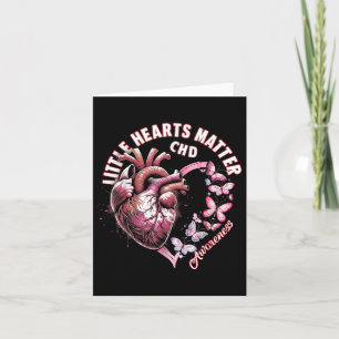 Valentine Little Heart Chd Awareness Herz Karte