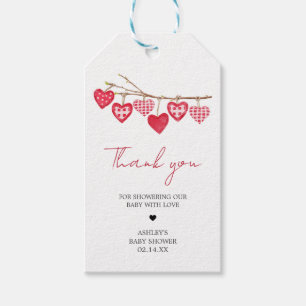 Valentine Little Sweetheart Baby Duwer Fevor Tags Geschenkanhänger