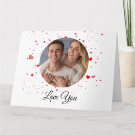 Valentine Love Card | Romantic for Him & Her Dankeskarte