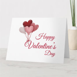 Valentine Love Card | Romantic for Him & Her Dankeskarte