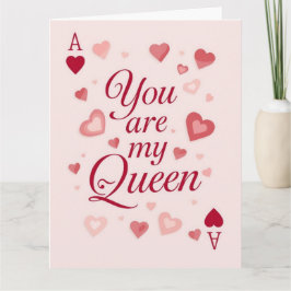 Valentine Love Card | Romantic for Him & Her Dankeskarte