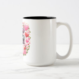 Valentine Love Mug Zweifarbige Tasse