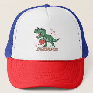 Valentine Loveasaurus Truckerkappe