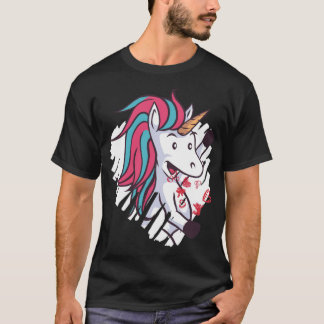 Valentine lustige Einhornveranstaltungen Tasse T-Shirt