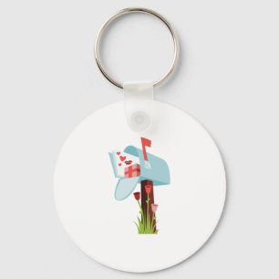 Valentine Mailbox Schlüsselanhänger