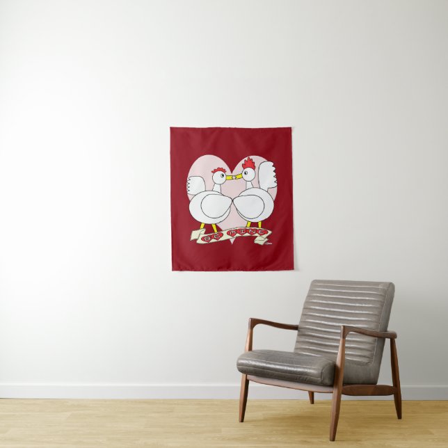 Valentine Meins Wandteppich (Beispiel)