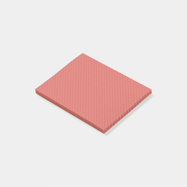 Valentine Mini Hearts Post-it Klebezettel (angewinkelt)