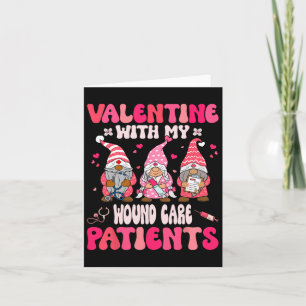 Valentine mit meinem Wundpflege-Valentinstag Karte